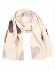 0013 sjaal beige hearts 0013 sjaal beige hearts