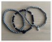0060 armband set roosje zwart 0060 armband set roosje zwart