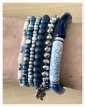 123 Armband set blue mix 123 armband set blue mix